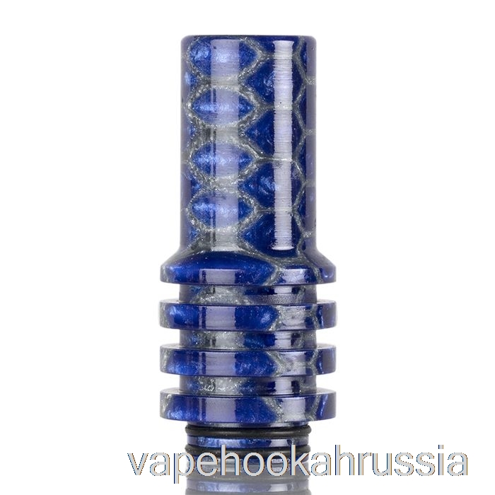 Vape Russia 810 дымоход змеиный дрип тип синий